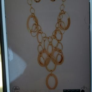 Gold tone neckless